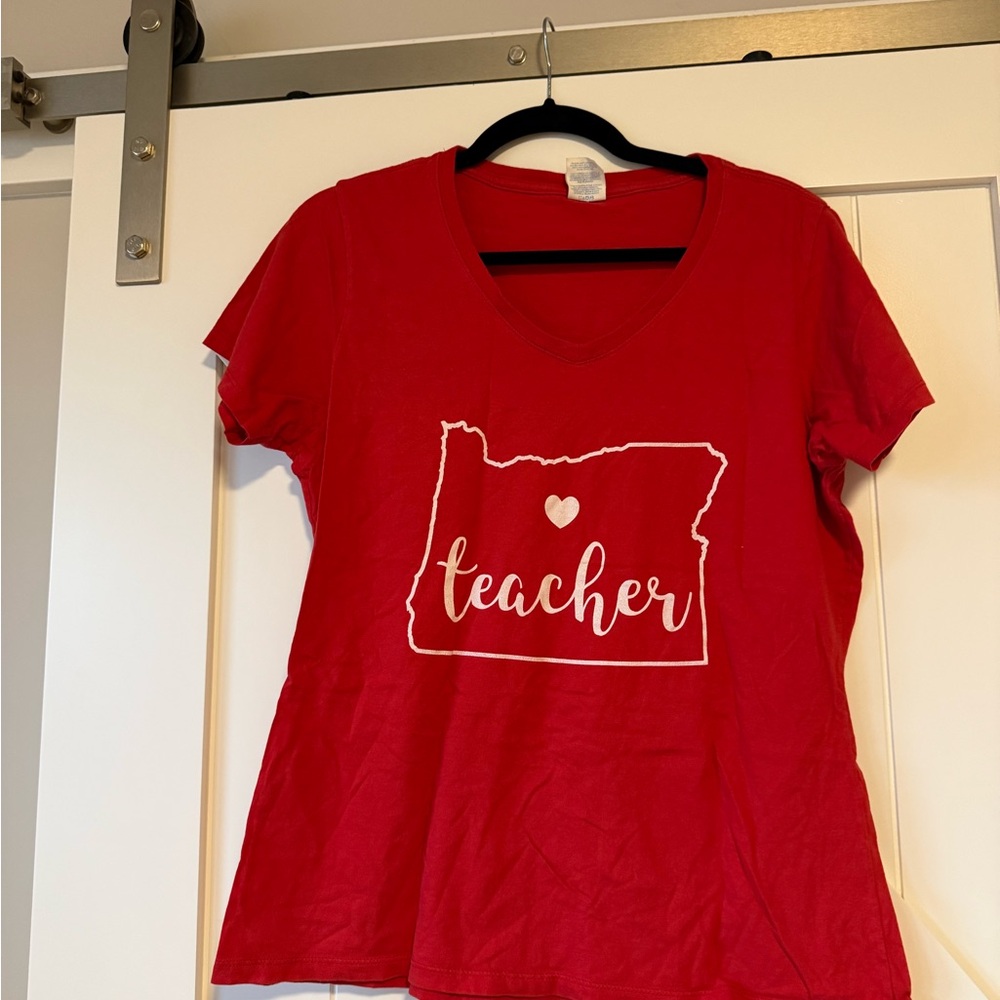 Red Graphic T-Shirt